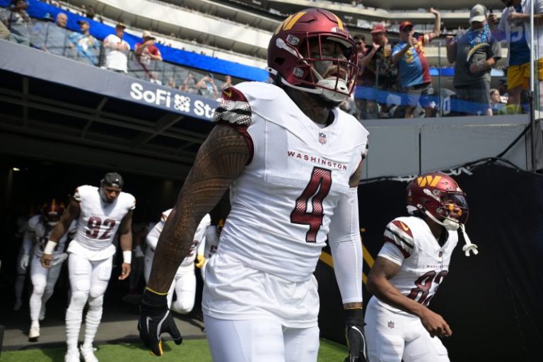 NFL reduces Commanders’ linebacker’s suspension to fine after appeal