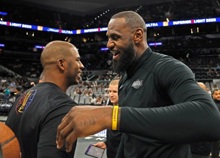 LeBron James reacts to Chris Paul’s retirement announcement