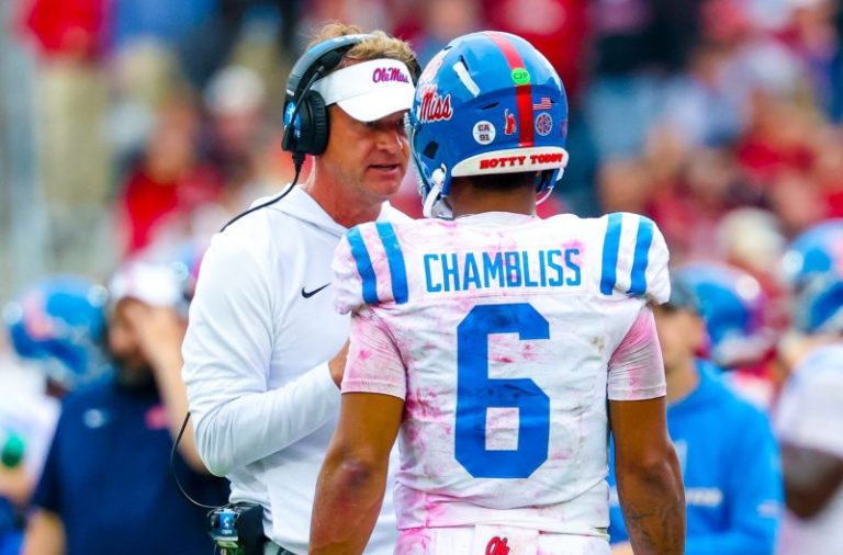 As Lane Kiffin plays footsie, Ole Miss’ true hero emerges