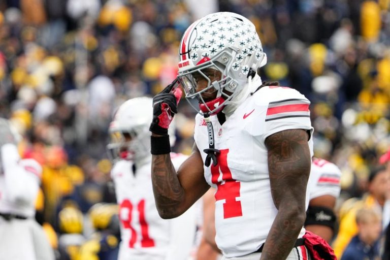 Jeremiah Smith scores controversial TD vs Michigan, upheld after lengthy review