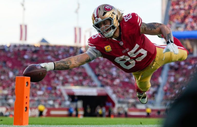Will George Kittle play on Sunday Night Football? Latest on 49ers TE