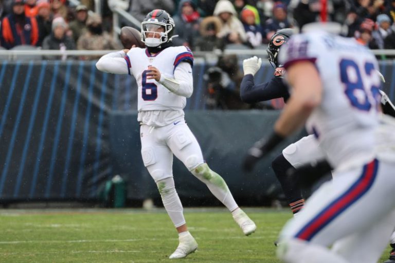 Will Giants’ Jaxson Dart suit up vs Patriots?