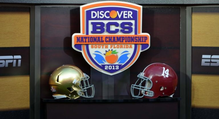Notre Dame, Alabama would have been in CFP under BCS rankings