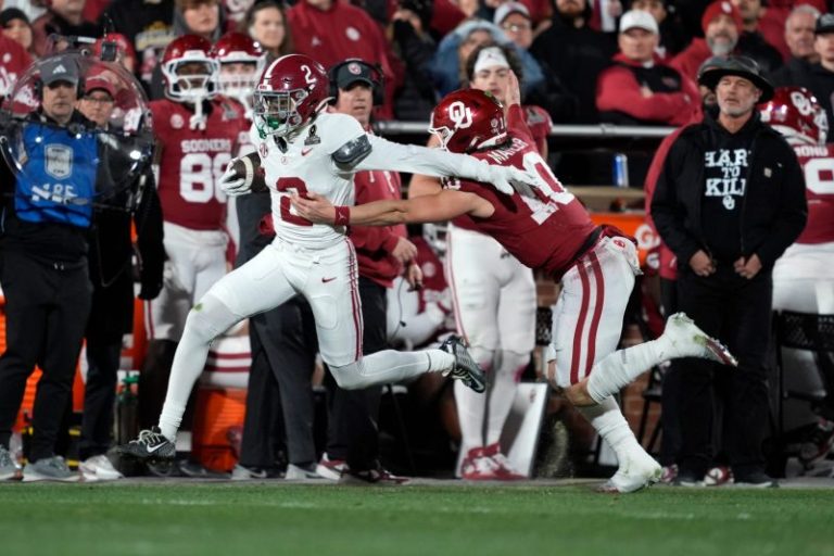 Alabama stuns Oklahoma with record CFP comeback to reach Rose Bowl