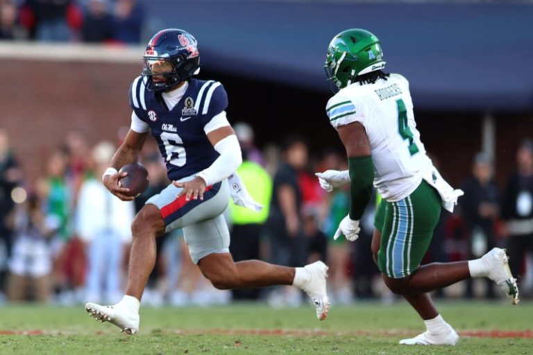 Ole Miss vs Tulane score: Rebels roll in first-round CFP game