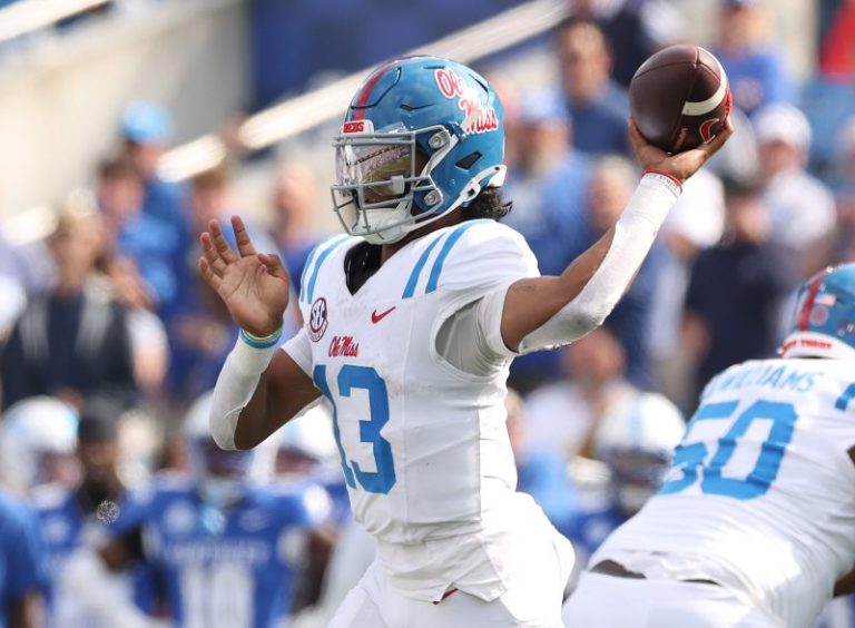 Ole Miss QB to enter portal, expected to transfer to Missouri