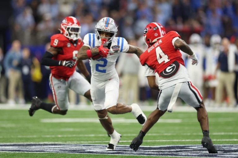 No Kiffin. No problem. Ole Miss topples Georgia in playoff as ex-coach tweets